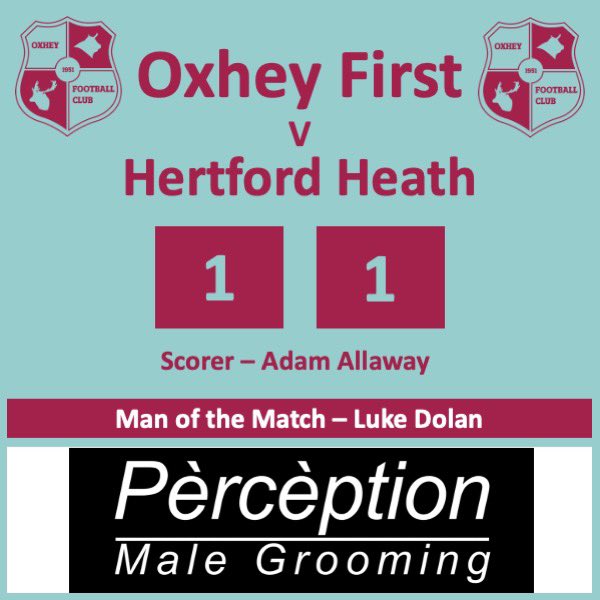Oxhey FC (@oxheyfc) on Twitter photo 