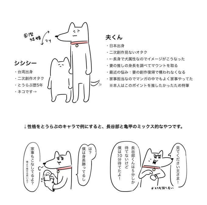 謎にバズったので夫のキャラ紹介をちょい補足
とうらぶは現実の男の趣味を反映するタイプの審神者です 