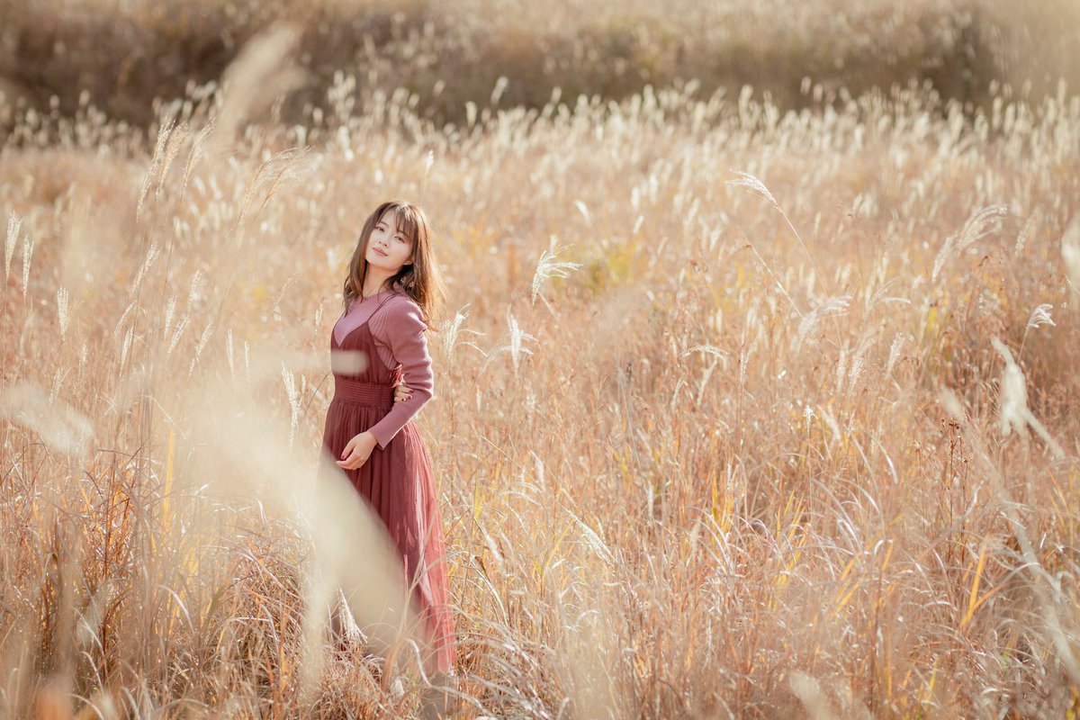 2020年11月　
model:もーもーさん(<a href="/m_o_w_m_o_w/">もーもー</a> )

ススキの名所に行ってきました🐻