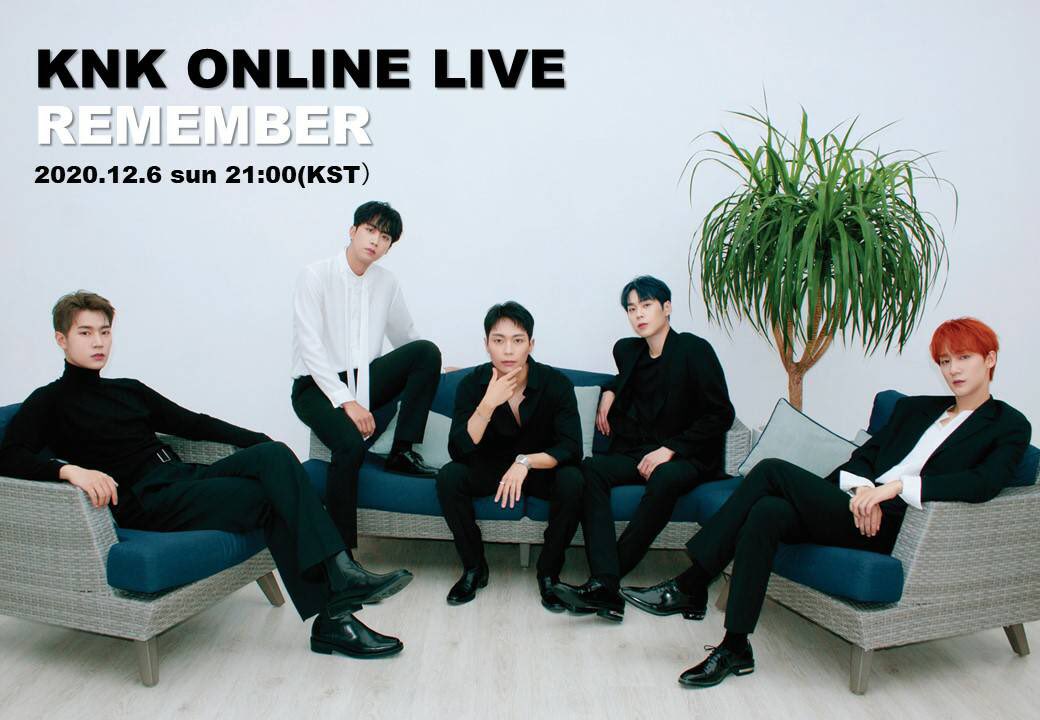 #KNK ONLINE LIVE 2020 “REMEMBER” 많은 응원 덕분에 추가공연 결정🎉 沢山の応援のおかげで追加公演決定🎉 🗓2020.12.06(SUN) 21:00 KST(80min) 티켓예약 및 자세한 안내 Ticket Reservations and Info チケット予約詳細 🎟▶︎ fancafe.jp/shop/item.php?… @KNKOfficial220 #크나큰