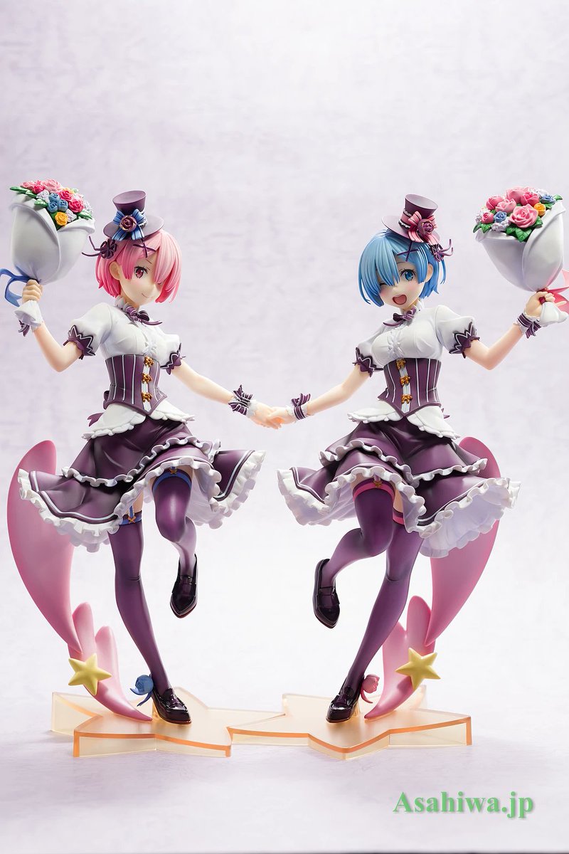 あさひわ よつばとフィギュア Anime Figure Reviews ラムとレムの誕生日生活19 Kadokawa Kdcolle Re ゼロから始める異世界生活 1 7 ラム レム 生誕祭ver コンプリートセット よつばとフィギュアレビュー T Co 6nncpxx7yn
