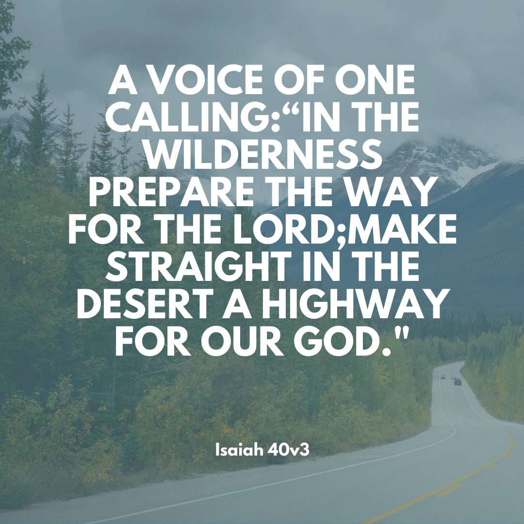 Ywam Seamill On Twitter: "#Scripturesunday A Voice Of One Calling: “In The Wilderness  Prepare The Way For The Lord; Make Straight In The Desert A Highway For Our  God." #Ywam #Advent #Makeway #