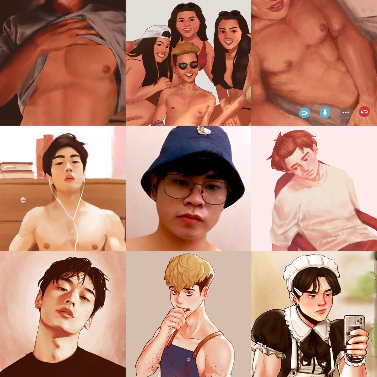 i was busy thinking `bout boys #artvsartist2020 