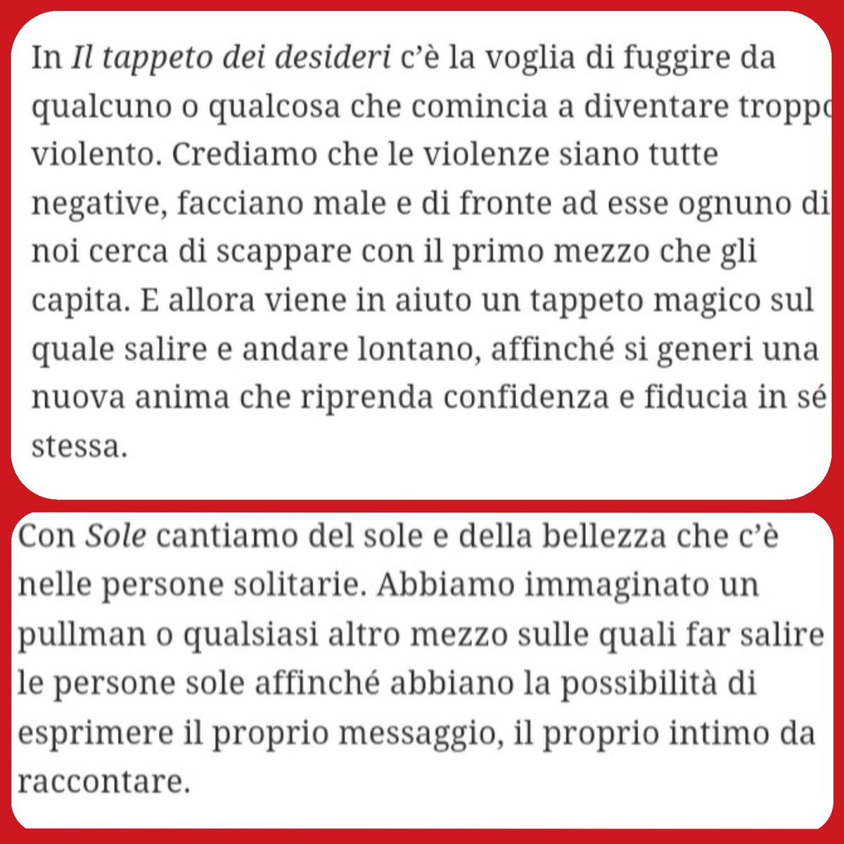 tribujalisse_re's tweet photo. Ancora Grazie per la meravigliosa intervista a #musicchallenge321😍
#jalissetribú #lajassa #iljalisso #alessandradrusian #fabioricci #famigliaricci #Localitourdautore #newalbum
#jalissetuttalavita #casaebottegajalisse #viglioemozionarmiancora
#jalissenelcuore #emozioniinmusica https://t.co/V81cAWgCPV
