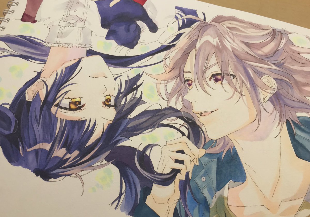 Twitter 上的 つむぎ イラスト好きな人と繋がりたい Honeyworks イラスト コピック いいねした人全員フォロー Honeyworks 柴崎健 高見沢アリサ描いてみた このカップル好き T Co Wo4a5cmbqb Twitter