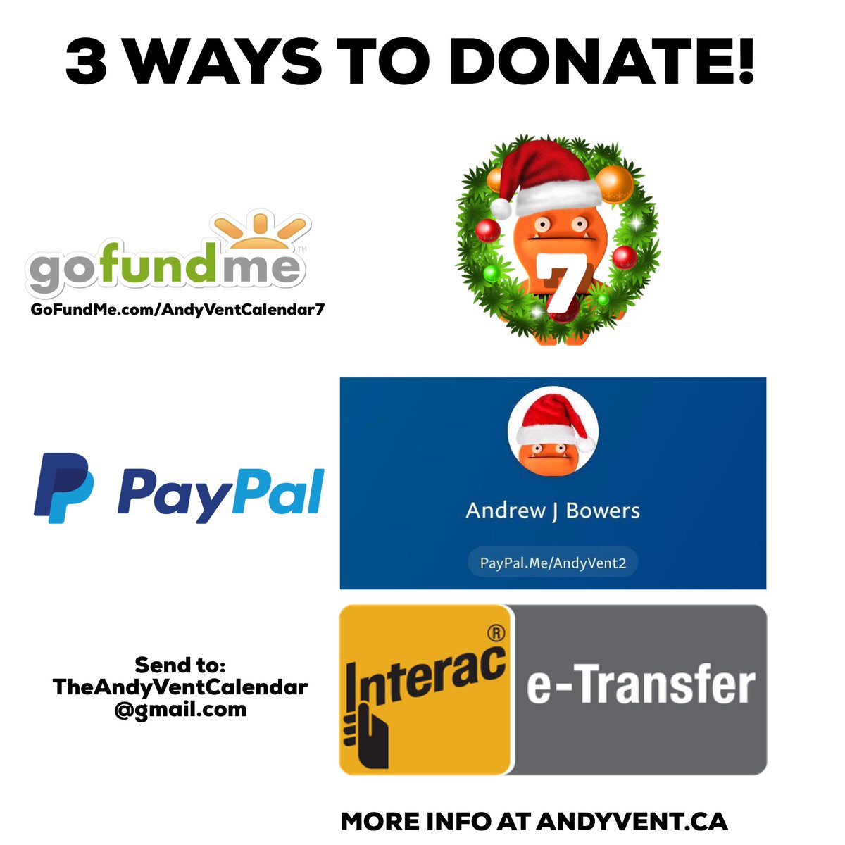 DAY 6🎅🏻
$330 in gift cards &amp; certificates from amazing Downtown Dartmouth businesses!
<a href="/TheWoodenMonkey/">The Wooden Monkey</a> 
@souperdupersoup 
<a href="/pie_humble/">Humble Pie</a> 
<a href="/Brightwoodbeer/">...</a> 
<a href="/Stone_PizzaDart/">Stone Pizza</a> 
Every $5 donated = 1 entry
Over $10K in prizes!
Help #FeedtheNeed
👉 AndyVent.ca