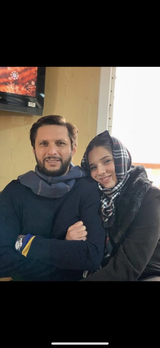SAfridiOfficial's tweet photo. Happy Birthday meri pyari beti! I'm blessed to have my daughters around me. Thank you Allah for the blessings ♥️ https://t.co/BQRQ7aUG0r