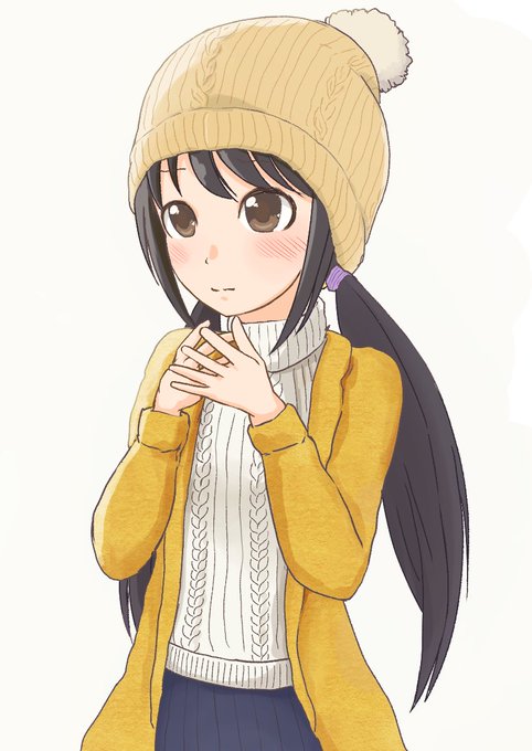 ニット帽のtwitterイラスト検索結果