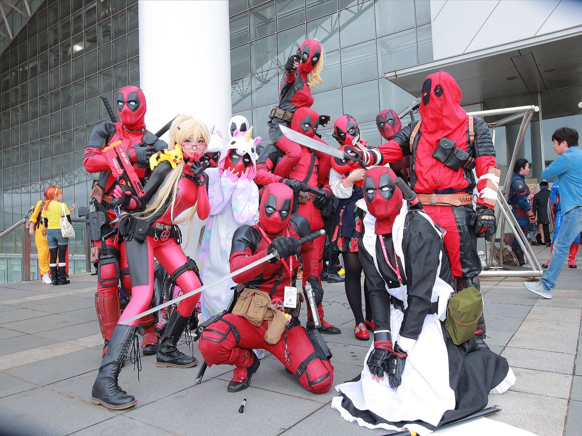 taki_archanfel's tweet photo. Deadpool~Deadpool ٩(˃̶͈̀௰˂̶͈́)و
#東京コミコン
#TCC2020_COSPLAY
#コミコンエア
#TokyoComicCon2020 https://t.co/IPHMZ9eeDe