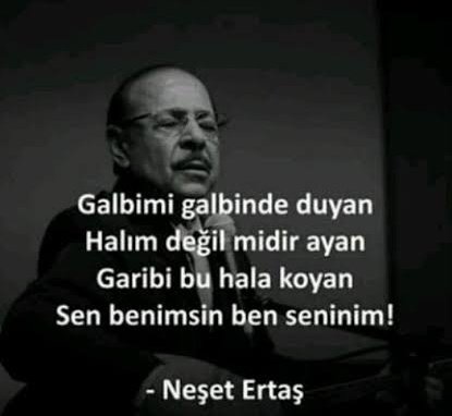 Eğer Neşat Ertaş dinlemiyor iseniz çok şey kaybetmişsinizdir ama eğer dinliyorsanız daha çok şey kaybetmişsinizdir.#NesetErtas 
#LatifeHanımMeyhanesi
#OMaestrosMeyhanesi
#EgeRumMeyhanesi #DespinaMeyhanesi #TarihiCumhuriyetMeyhanesi
#AsmalıCavit
#NeyleMeyle
#EleosRestoran