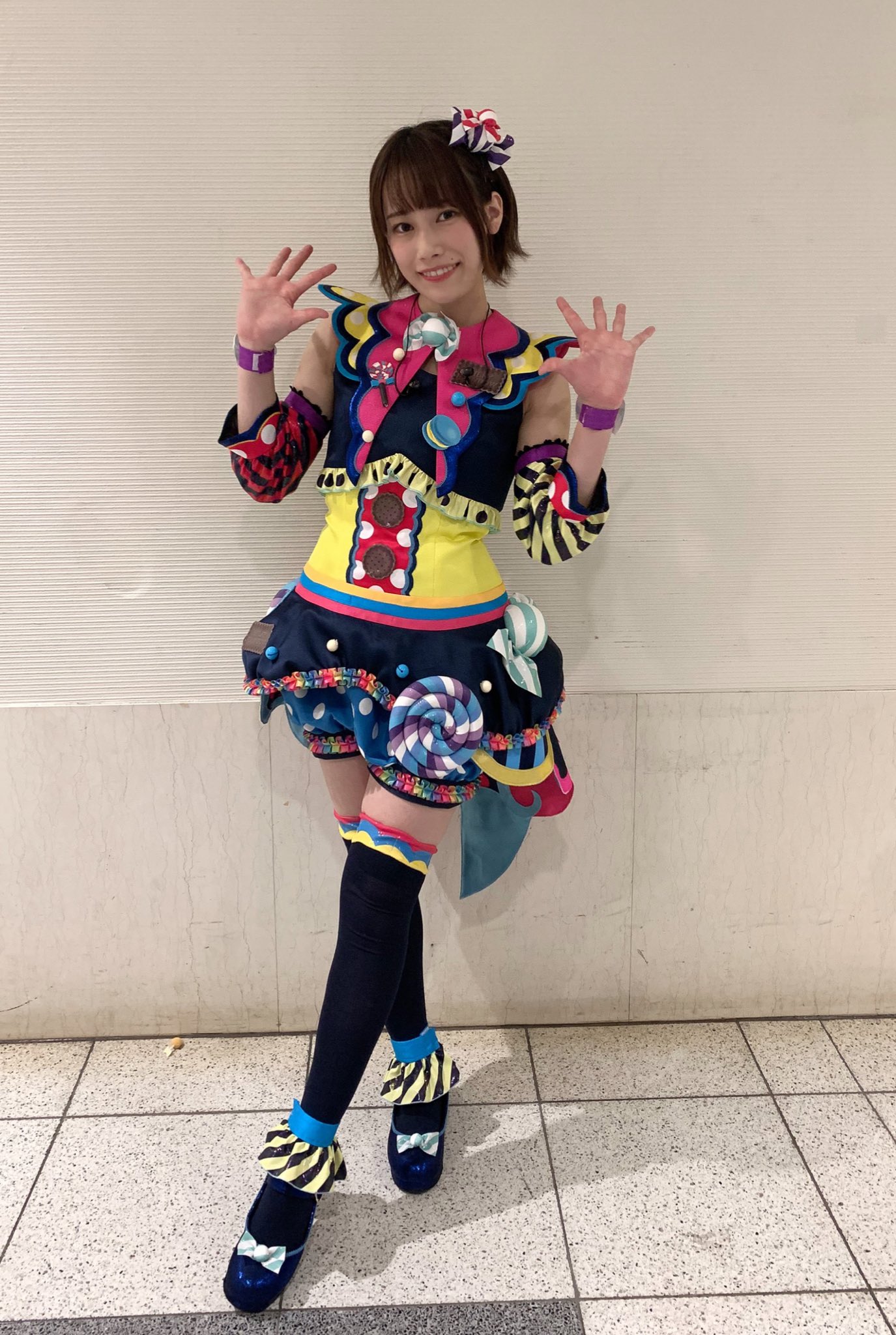 プリチャン、佐々木李子さん、虹ノ咲だいあの直筆サイン色紙