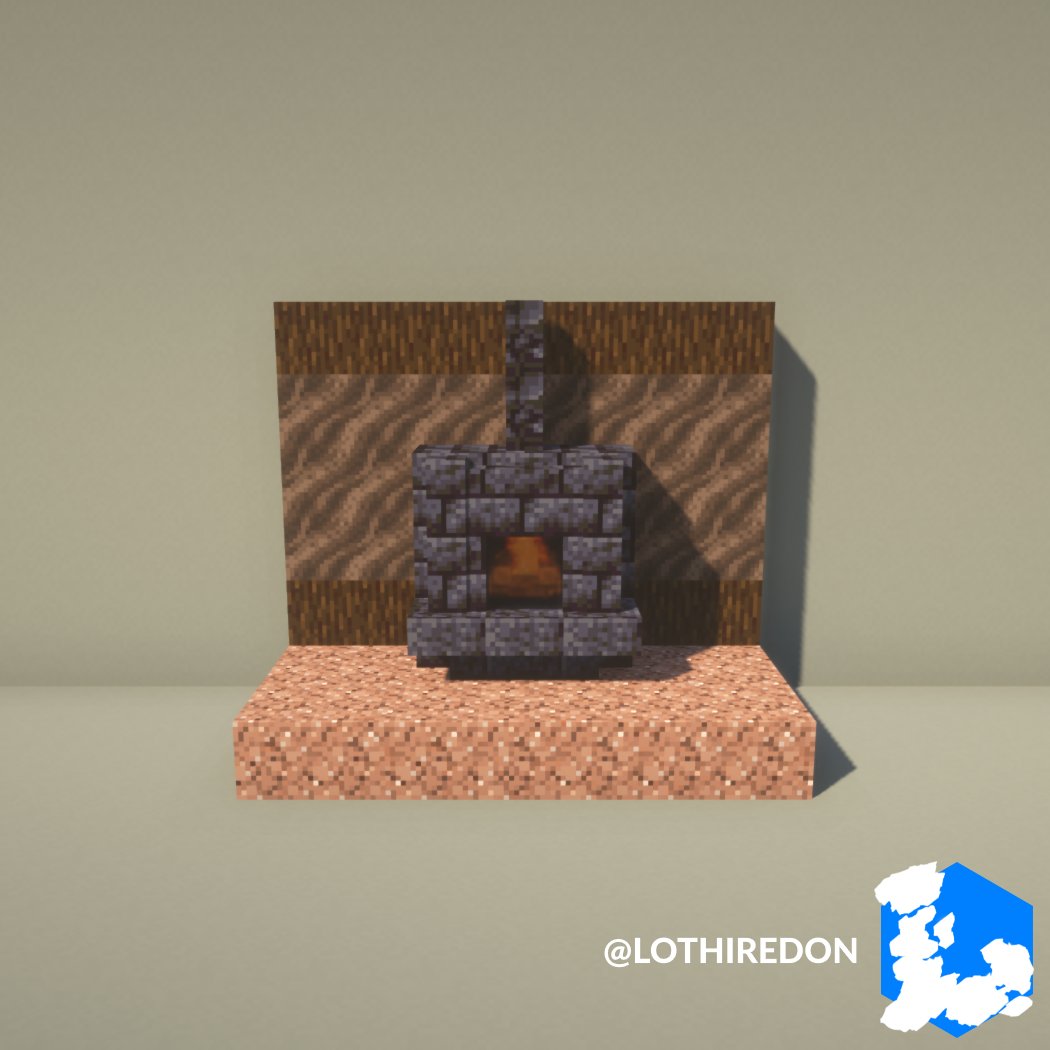 Lothiredon's tweet photo. We're removing some visual clutter from our inspiration posts. Here are a number of easy-to-build fireplaces!

#minecraft #minecraft建築コミュ https://t.co/AWKlpQH66O