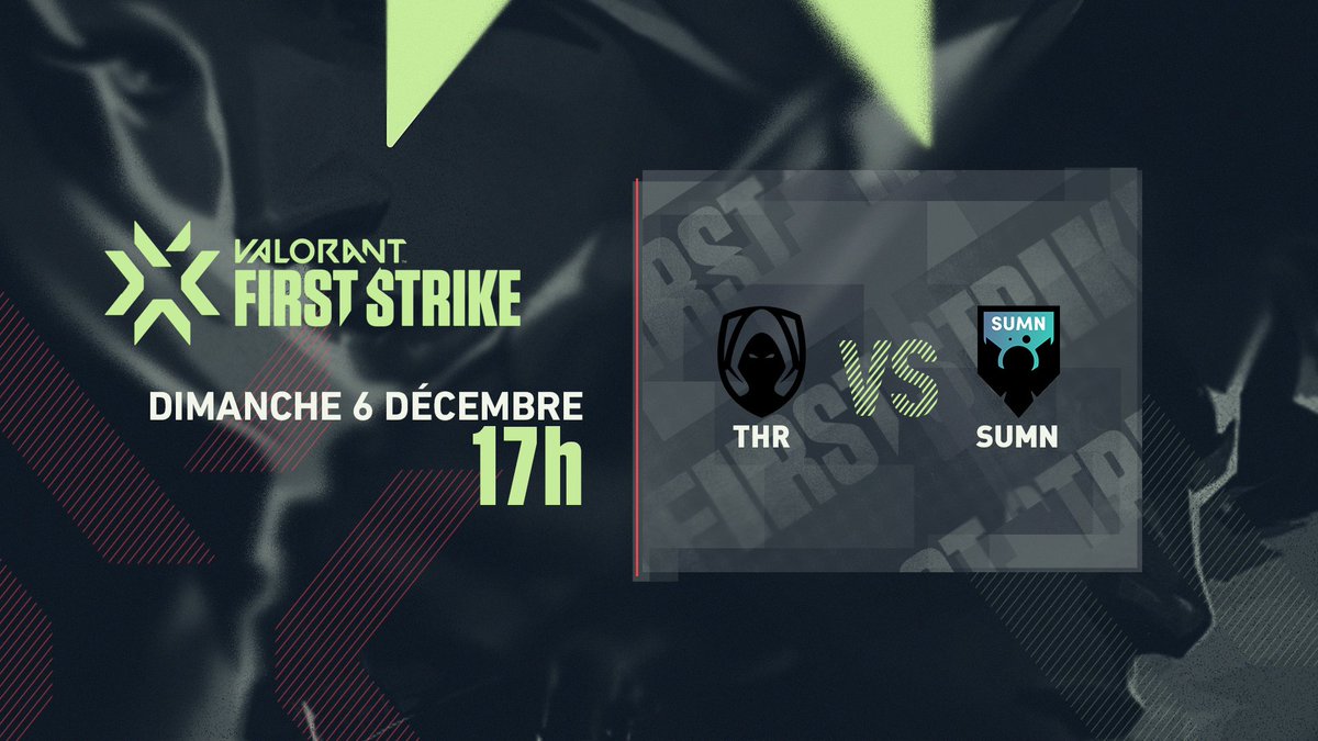 e_sportfr's tweet photo. RDV à 17h sur la chaîne @RitOGaming_ pour la grande finale du #FirstStrikeEU 🔥🔥
@TeamHeretics 🇪🇺 🆚 @sumnfc 🇬🇧
#esport #VALORANT #FirstStrike https://t.co/65z7Gr1MiS