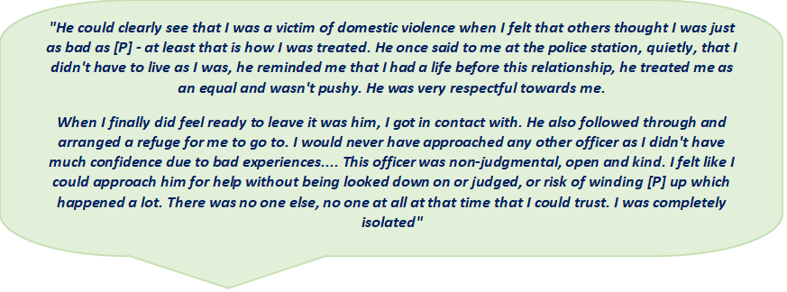 judith_vickress's tweet photo. Day 12 #16Days
1/2
Alex survived horrific #DomesticAbuse & #coercivecontrol
I asked her what the moment was that opened her space for action. This is what she shared. She says this police officer saved her life. EVERYONE can be this person for someone living with abuse. https://t.co/XokzSNrdqt