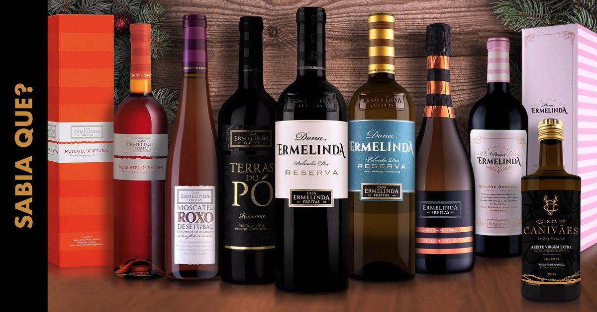 ErmelindaVinhos's tweet photo. SABIA QUE?
Ermelinda Freitas sugere vinhos e azeite para a ceia de Natal 2020 ☃️ Para acompanhar a consoada ou oferecer a familiares e amigos Wine 🍷
Vinhos para o Natal 2020: https://t.co/c6FSDsQx9i
#ErmelindaFreitas #Setúbal #consoada #vinhosNatal #winelover https://t.co/hhhElPUHkB