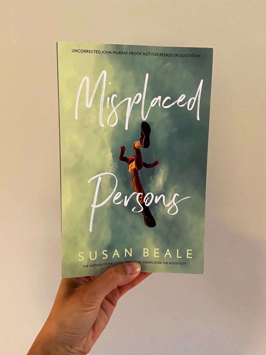 mrscookesbooks's tweet photo. Thank you @charhutchinson @johnmurrays for a proof of #MisplacedPersons by Susan Beale ♥️
This sounds like such an important read 👏🏽
Out February 2021 ✨
#booksin2021 #bookpost #mrscookesbooks ♥️ https://t.co/fby5ccRom9