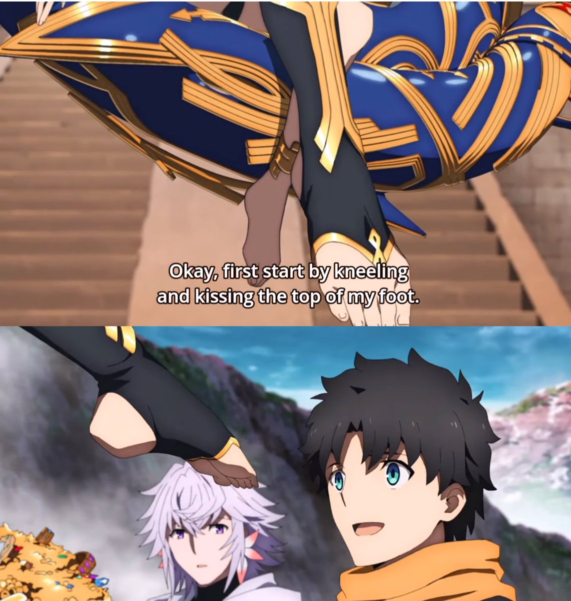 9) Fate/Grand Order - Absolute Demonic Front: BabyloniaA : 7C : 7S : 8O : 8 (Prover )There's not much to say except it's a good adaptation of the game chapter, giving fans what fans wanted to see on screen : Animated servants and Ishtar feet