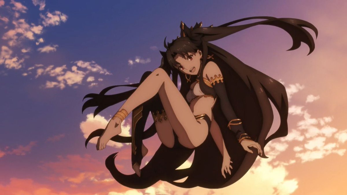 9) Fate/Grand Order - Absolute Demonic Front: BabyloniaA : 7C : 7S : 8O : 8 (Prover )There's not much to say except it's a good adaptation of the game chapter, giving fans what fans wanted to see on screen : Animated servants and Ishtar feet