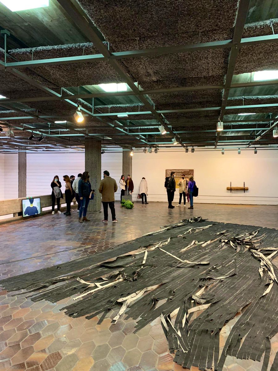 LuciaMendozaGal's tweet photo. Ayer inauguramos la exposición #BrokenLine en el #COATenerife.
Se trata de un proyecto de la galería comisariado por Lecuona y Hernández en dos escalas en el que participan varios artistas canarios y latinoamericanos.
La #Escala1 podrá visitarse hasta el 3 de enero de 2021. https://t.co/ZHmhiAzuH7