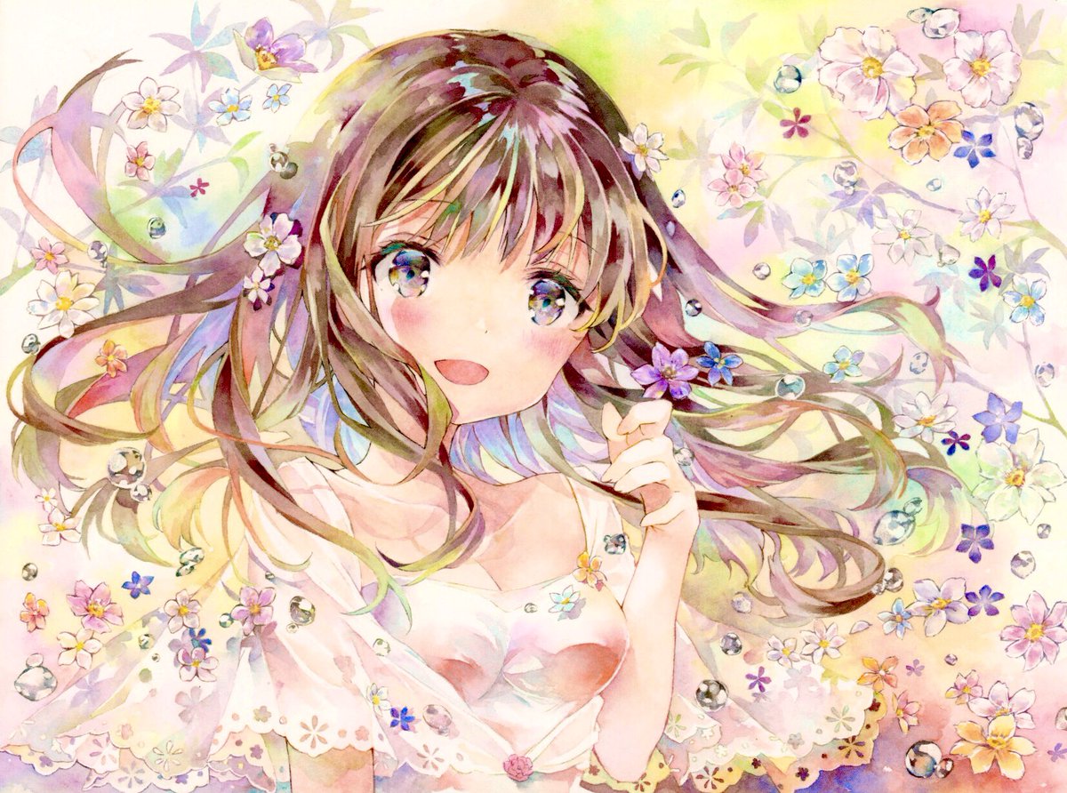 これが私の代表作 #透明水彩 色多く使うほど「同じ絵は描けないなぁ