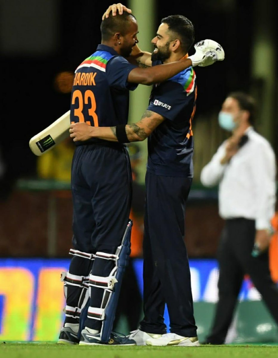 imVkohli's tweet photo. Amazing game of cricket. Well done boys 🙌 https://t.co/IUqiiXNTkj