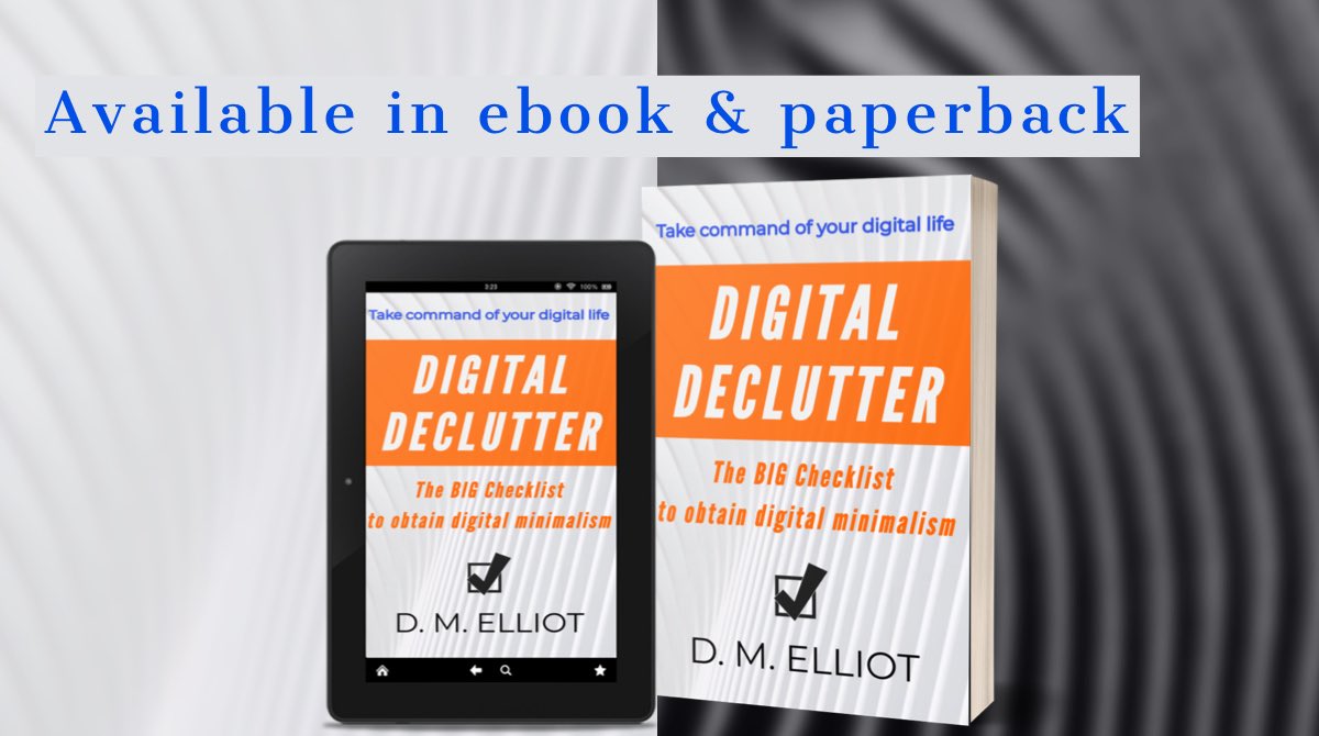 CeoDeclutter's tweet image. Paperback and ebook available:
Azon: amazon.com/gp/product/B08…
AzonJapan: amazon.co.jp/-/en/D-M-Ellio…
Kobo: kobo.com/ca/en/ebook/di…
Apple: books.apple.com/us/book/id1534…
B&amp;amp;N: barnesandnoble.com/w/digital-decl…