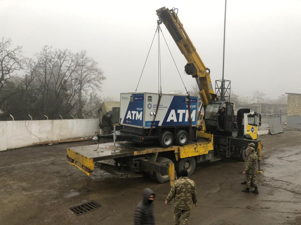 AbbasIbrahimov's tweet photo. For the first time in many years, the #Azerbaijan|i bank begins to operate on the liberated lands.
We feel proud!
#ABB #IBA https://t.co/jDJwMkQJMq