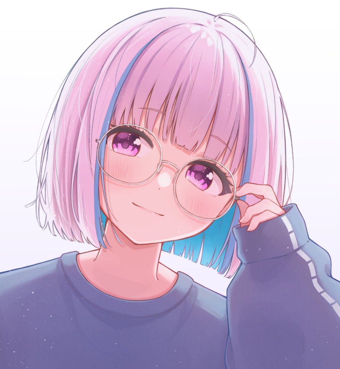 リゼ・ヘルエスタ 「眼鏡も良いよねって絵
#ヘル絵スタ 」|𝗘:𝗡𝗲 / えね 🧢のイラスト