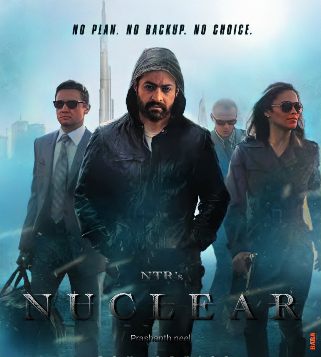 failureboybaba's tweet photo. Here's is the "NUCLEAR "
First look @tarak9999 
like cheyandi ❤and retweet🔂 cheyandi 
Hope u all like this 
Support🙏 cheyandi inka manchi edits😍 chesi istha
Manaku @prashanth_neel tho movie ledani telusu 
But try chesa
#KomaramBheemNTR 
#RAWHelpingHands 
@prashanth_neel https://t.co/qNeo1jVIQi