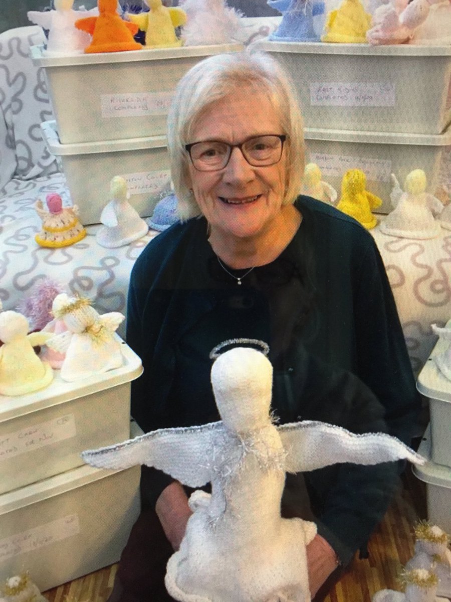 Almost 1,000 angels ready to fly to care homes , retirement homes and nurses in the Morpeth area. Well done to Patricia from SI Newcastle upon Tyne and her knitting friends. ⁦@SIGBI1⁩ ⁦@NewcastleSorop1⁩ ⁦<a href="/MoreInMorpeth/">More in Morpeth</a>⁩