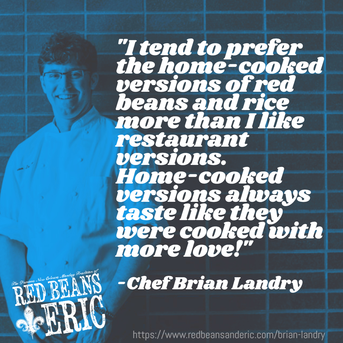 redbeansanderic's tweet photo. Renowned chef, Brian Landry, shares his memories and process on the Monday tradition of red beans and rice in New Orleans.
https://t.co/XWgJNNLSAq https://t.co/9zP1xl8MRS