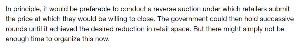 economy means. By establishing a payment system based on paying off *producers*, government effectively does away with consumer sovereignty. Businesses remain in business and earn profits because consumers value what they have to offer. When consumers don't, then the business