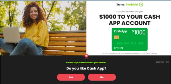 Get $1000 Sent to Your Cash App!👇
getdiscnow.com/show.php?l=0&u…

#Treasure #TREASURE_MAMA_ROTY #sundayvibes #AUSvIND #Walmart #giftcard #MAMA2020 #seventeen #MnetASIANMUSICAWARDS #MONSTAX #mondaythoughts #MondayMorning #COVID #CRAVITY #WeirdoTrump  #RedVelvet #day6 #DAY6_ourBestBand