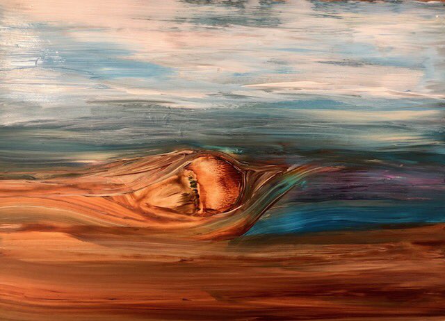 LightWander's tweet image. Autumn is cleaning up 
after its feast,
wrapping the leftover seeds 
into safe cocoons 
and preparing them 
for a deep slumber....

.
.
.
#autumnvibes🍁 
#acrylicpainting #abstract #amwriting #ampainting