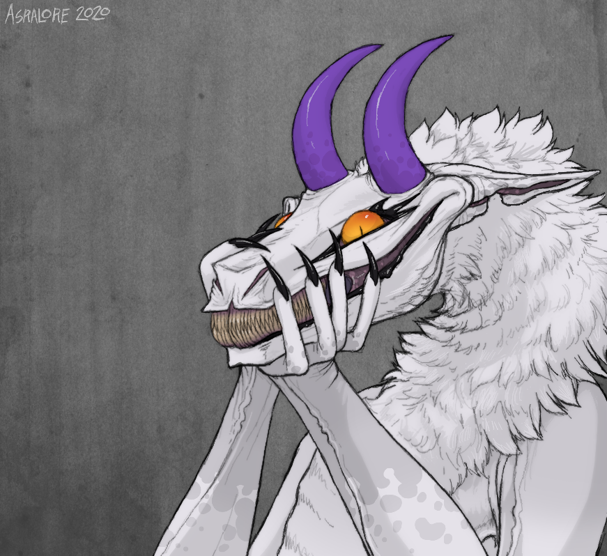 Asralore's tweet photo. Little gift of @LordMasonParker's Synx character Scrye. 
Not sure what they're giggling about, but it's probably nothing good. https://t.co/1Ulp4F5uZW