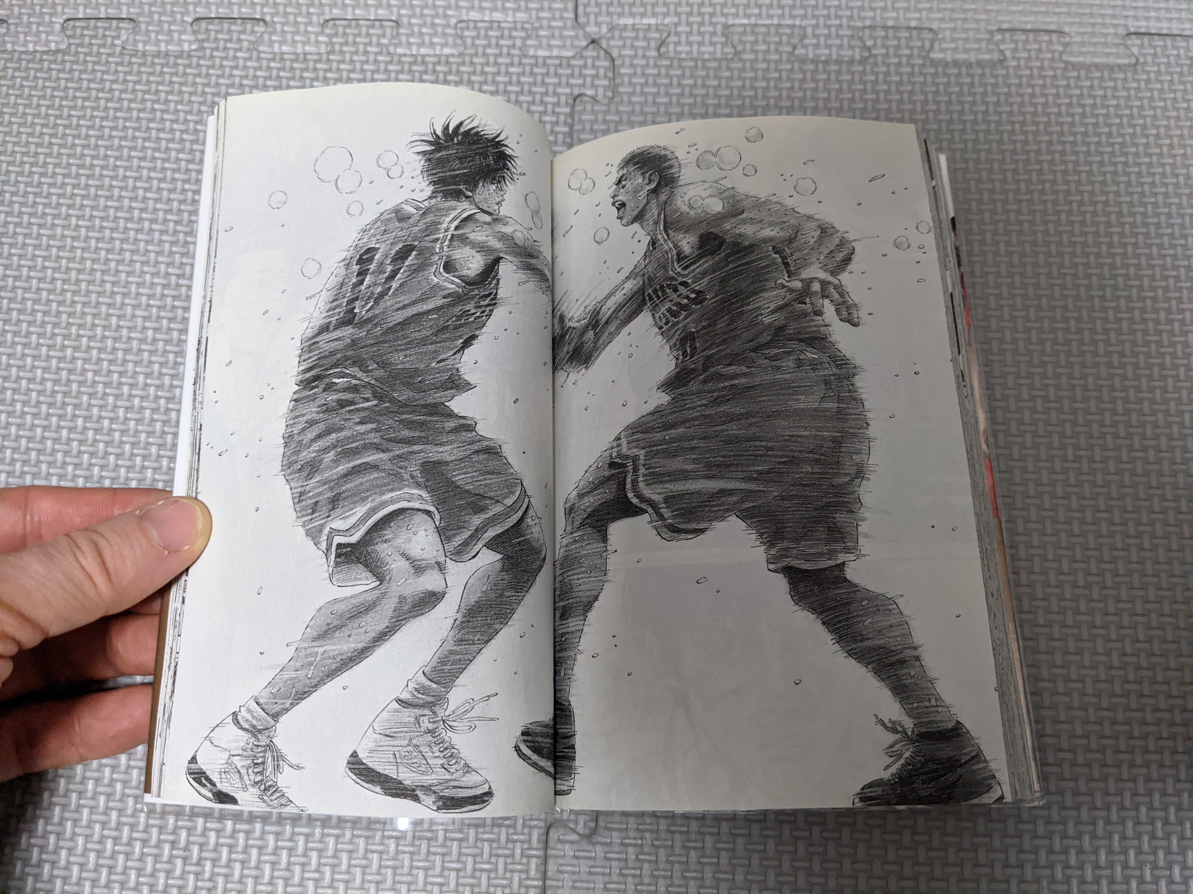 ひつじ パソコン整備士 同僚から借りたスラムダンク読了 やっぱりスラムダンクは何回読んでも面白い 特に最後の流川と桜木が ハイタッチするシーンは最高です T Co Hgbezs911k Twitter