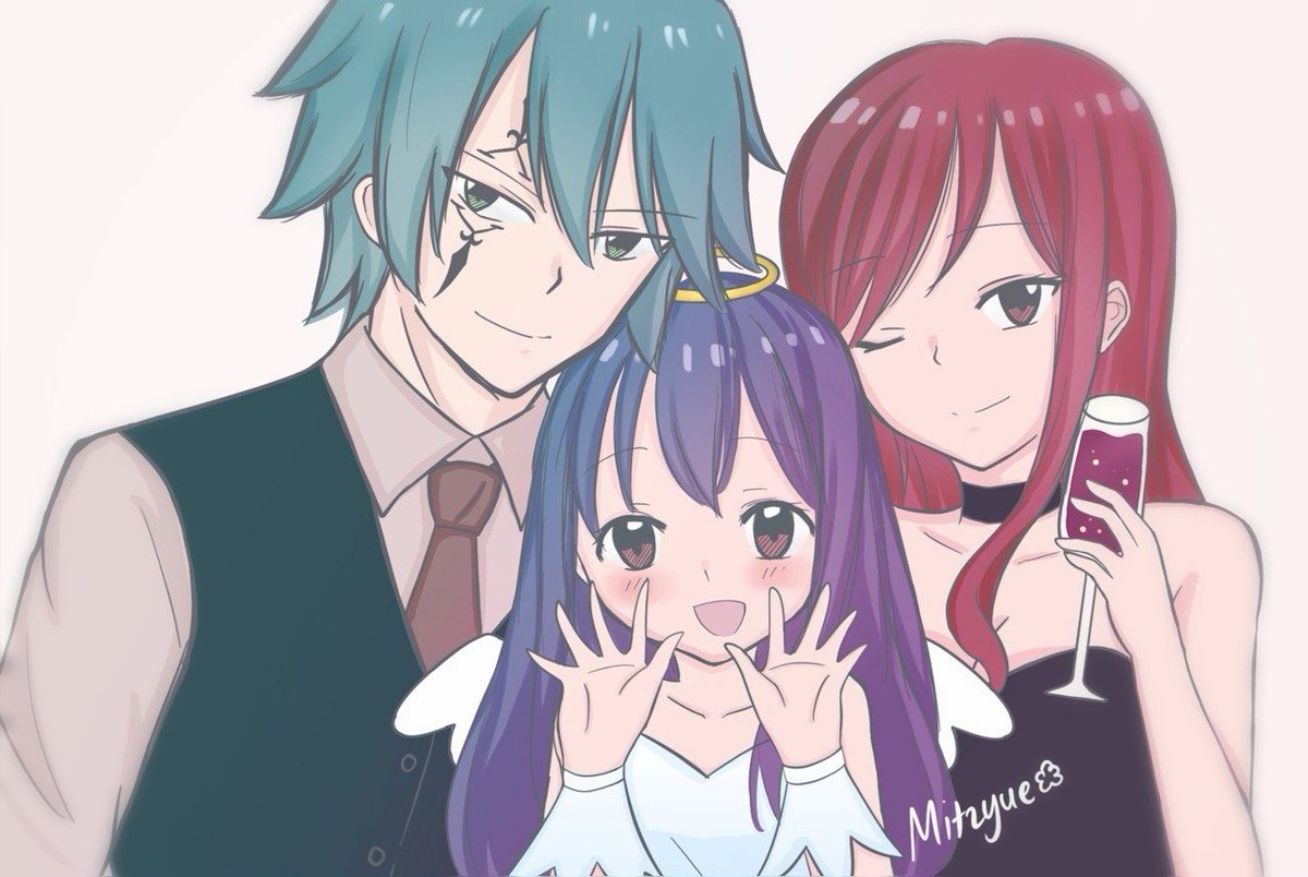 Fairy Tail コースター3枚セット ジェラール エルザ ウェンディ FAIRY