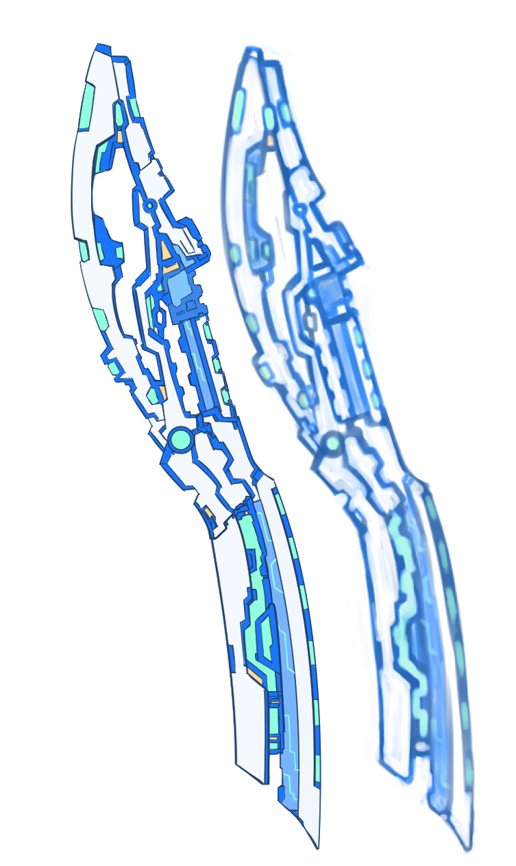 みすた じん ナツカちゃんブレードこと ラスト ブレス 英語の綴りを気にせずに言うなら意味としては 最期の祝福 最後の一息 遥か未来で製造され 霊気 ウチ創作における魔力 で構成されたものを分解する効果を持っている 物理攻撃力は大した