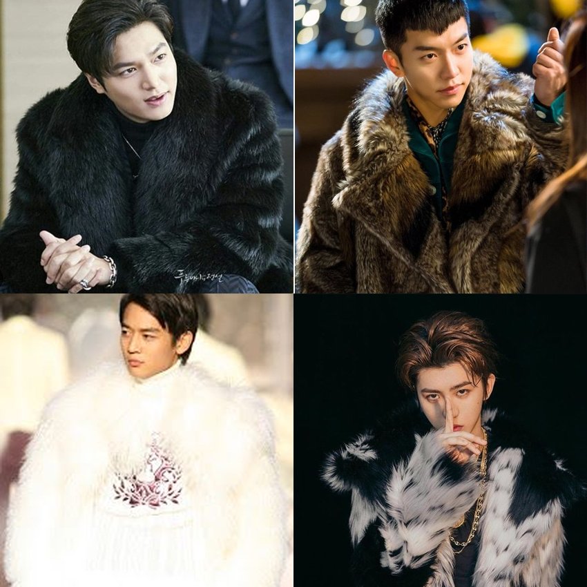 yoowillsee's tweet photo. What do you think about fur coats on men? And on  #YooAhIn #songjoongki
#parkhaejin #parkhyungsik #hyunbin #chaeunwoo #leejoonki #LeeSeunggi #Leeminho

 #kdramas
#hongsick #유아인 #fur #Yooahin_phototips #modeling #vogue #Hwayugi https://t.co/LcHiCsGg0z