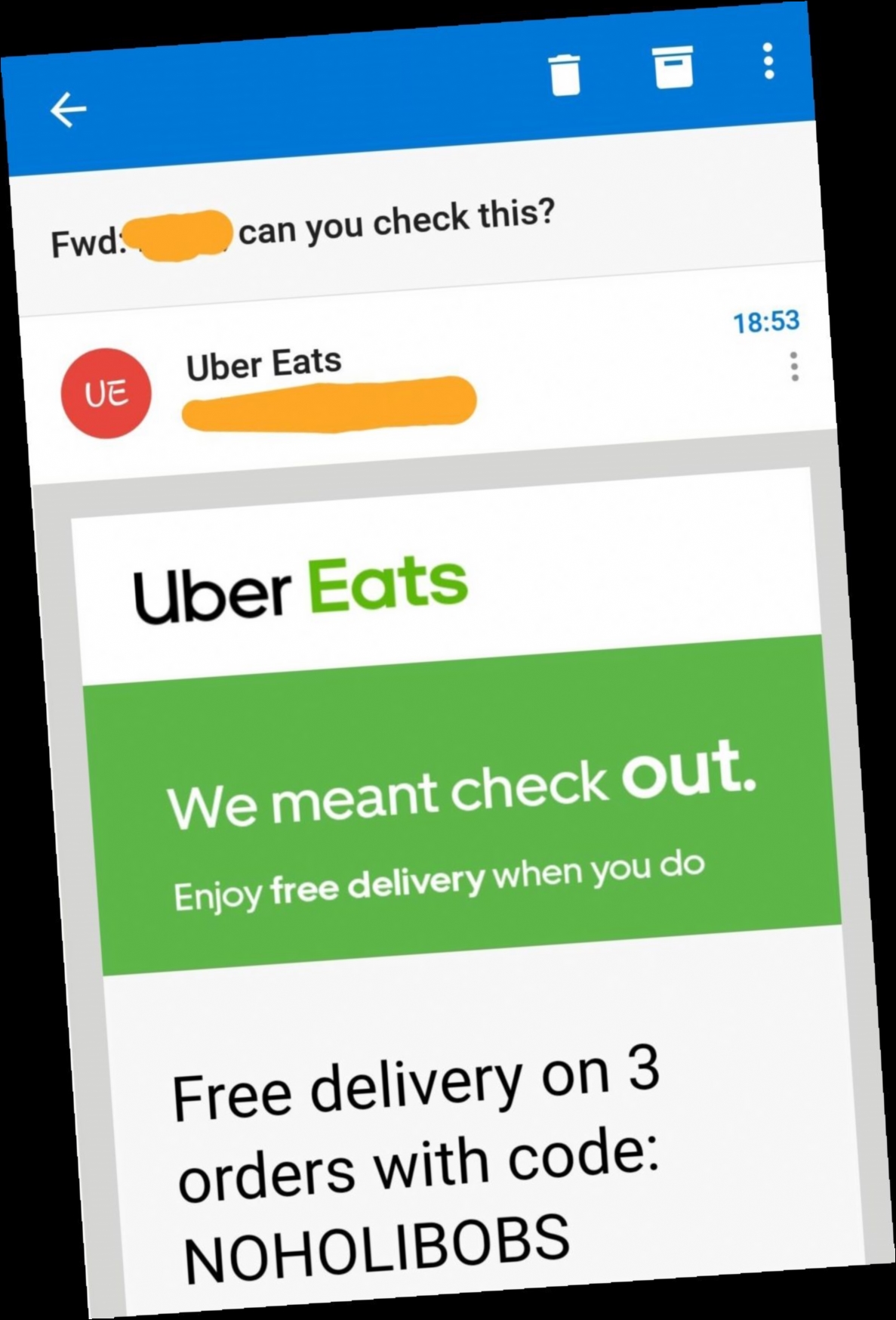 uber eats hacks reddit / Twitter