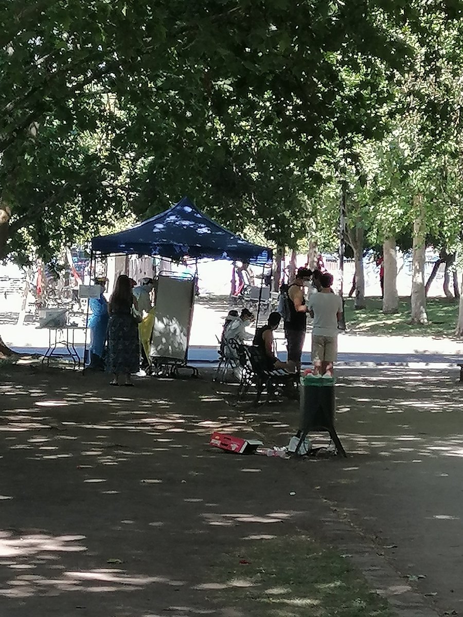 sofyfj's tweet photo. Toma de PCR gratis en Parque Almagro (esq. Lord Cochrane). Hasta las 12.30!! @Muni_Stgo #PCRTest #coronavirus #SantiagodeChile https://t.co/APznD4Fk7f