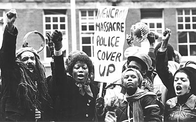 By 1980, Wheatle was living in a social services hostel in Brixton, South London. in 1981 he took part in the Brixton Uprising after the New Cross Fire which killed 13 young Black people aged between 14 and 22.