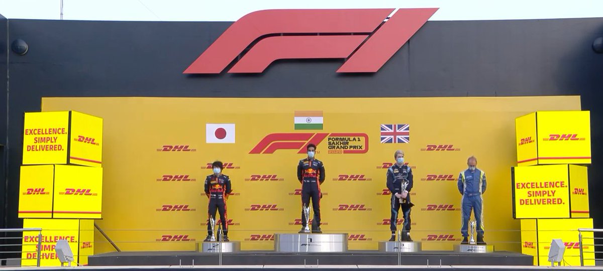 KhelNow's tweet photo. Carlin driver @DaruvalaJehan marks his maiden win at F2 by winning the Sprint Race at Sakhir!🇮🇳
It was the last race of the F2 season where #MickSchumacher bagged the Championship. #F2 #Formula2 #India #Racing #IndiaRacing https://t.co/KmrxgUAuMJ