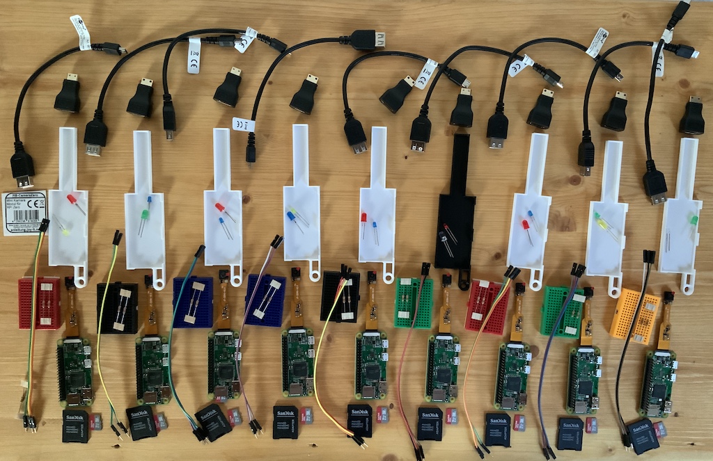 Claus Brell (@clausbrell) on Twitter photo Materialien für den ersten online <a href="/Raspberry_Pi/">Raspberry Pi</a> #Lehrerworkshop der <a href="/HSNiederrhein/">HS Niederrhein</a>. Mit Schutzgehäusen aus dem Digilab des <a href="/FBWirtschaft/">HS Niederrhein FB Wirtschaftswissenschaften</a> .
Es ist ein "schwarzes Schaf" dabei, wer findet es?
Am Donnerstag startet der Workshop, wir arbeiten mit Hochdruck an den SD-Karten ... Materialien für den ersten online <a href="/Raspberry_Pi/">Raspberry Pi</a> #Lehrerworkshop der <a href="/HSNiederrhein/">HS Niederrhein</a>. Mit Schutzgehäusen aus dem Digilab des <a href="/FBWirtschaft/">HS Niederrhein FB Wirtschaftswissenschaften</a> .
Es ist ein "schwarzes Schaf" dabei, wer findet es?
Am Donnerstag startet der Workshop, wir arbeiten mit Hochdruck an den SD-Karten ...