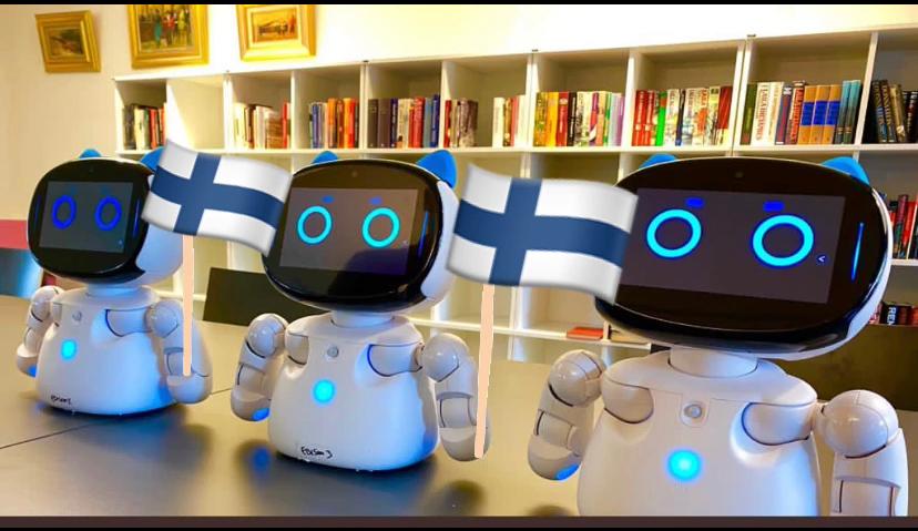 DigiNepsyn hanketiimi toivottaa kaikille Hyvää Itsenäisyyspäivää 🇫🇮 @RoboAI2 @SatakunnanAMK