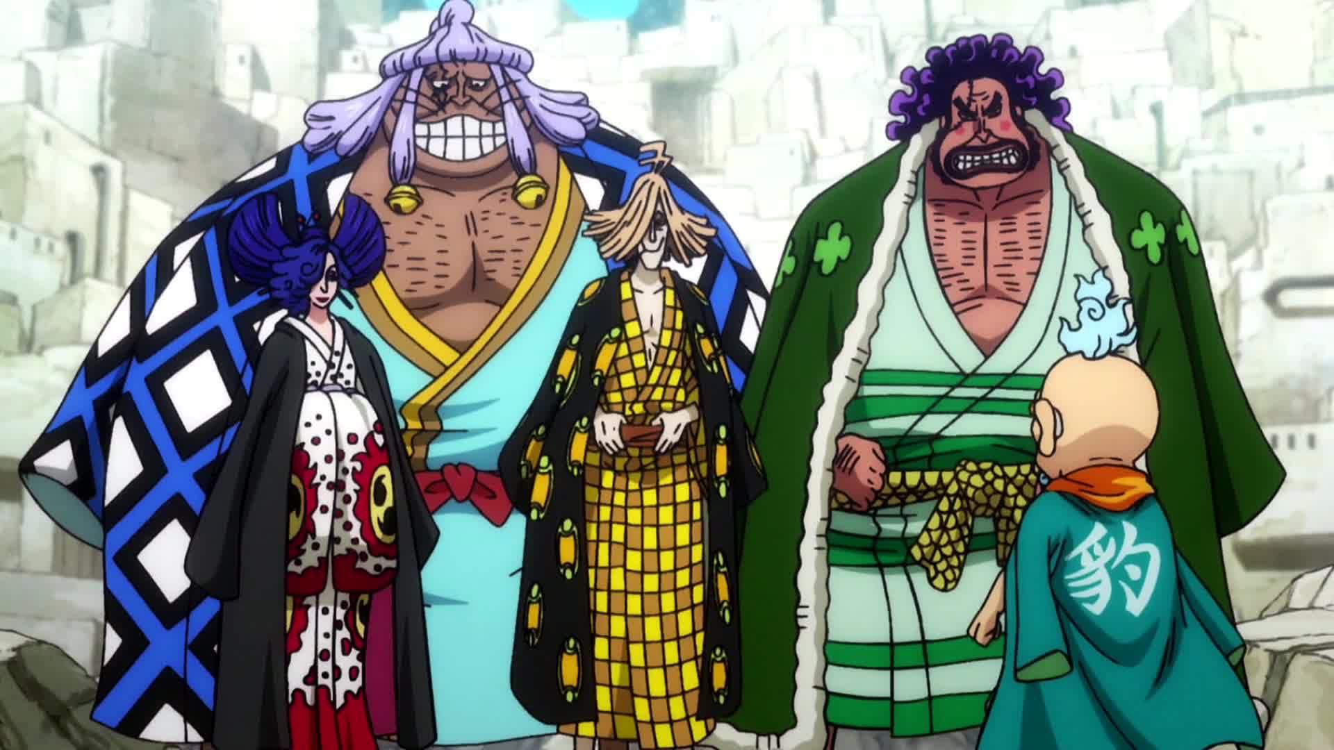 猫ろび丸 One Piece ワノ国 編 カイドウvs リンリン 威国を雷鳴八卦で弾き返したり ヤバたん でした カッコ良く鬼ヶ島を離れたいクイーン ワンピース T Co 9mdsho8xdo Twitter