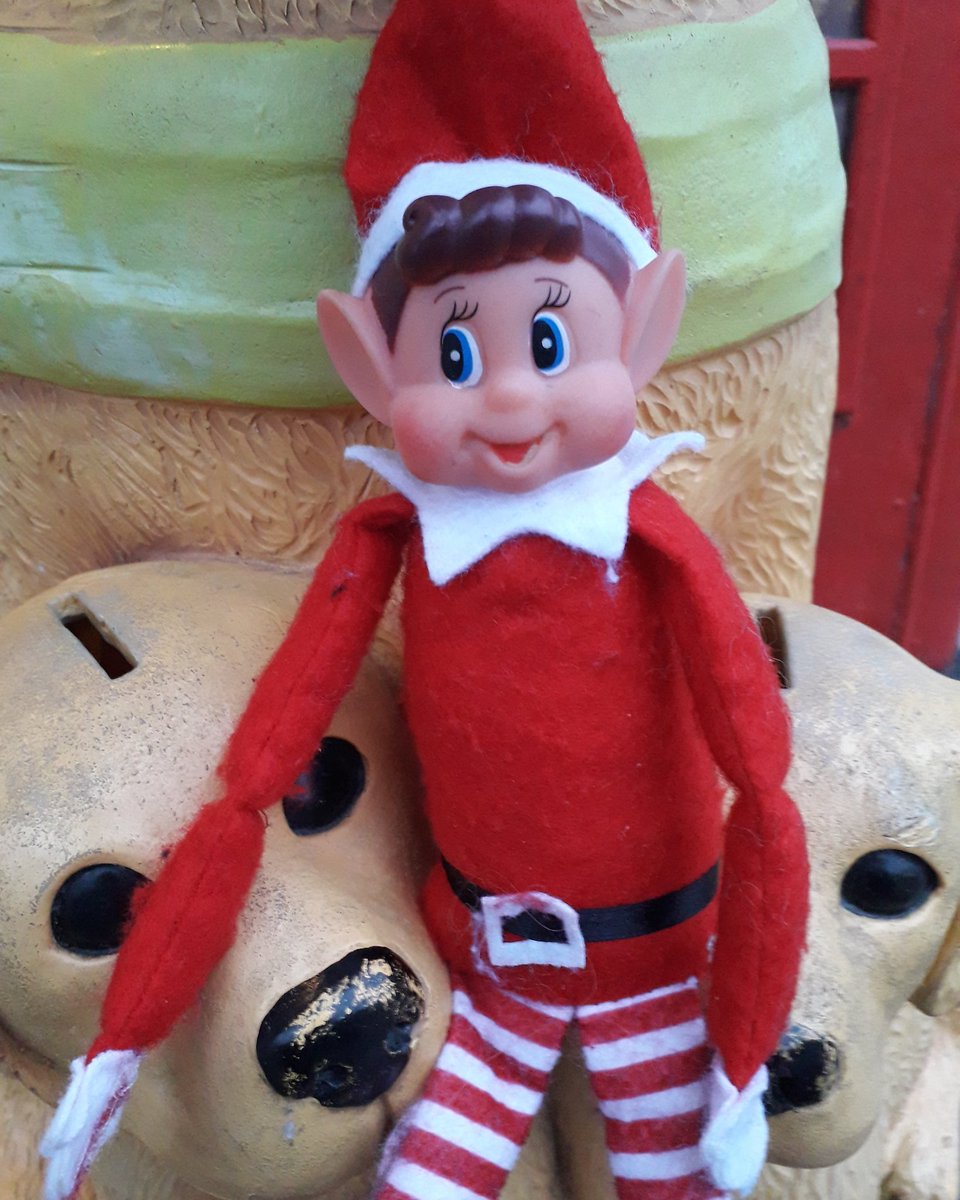 I made 2 new friends today. Where am I? #henley #elfontheshelf