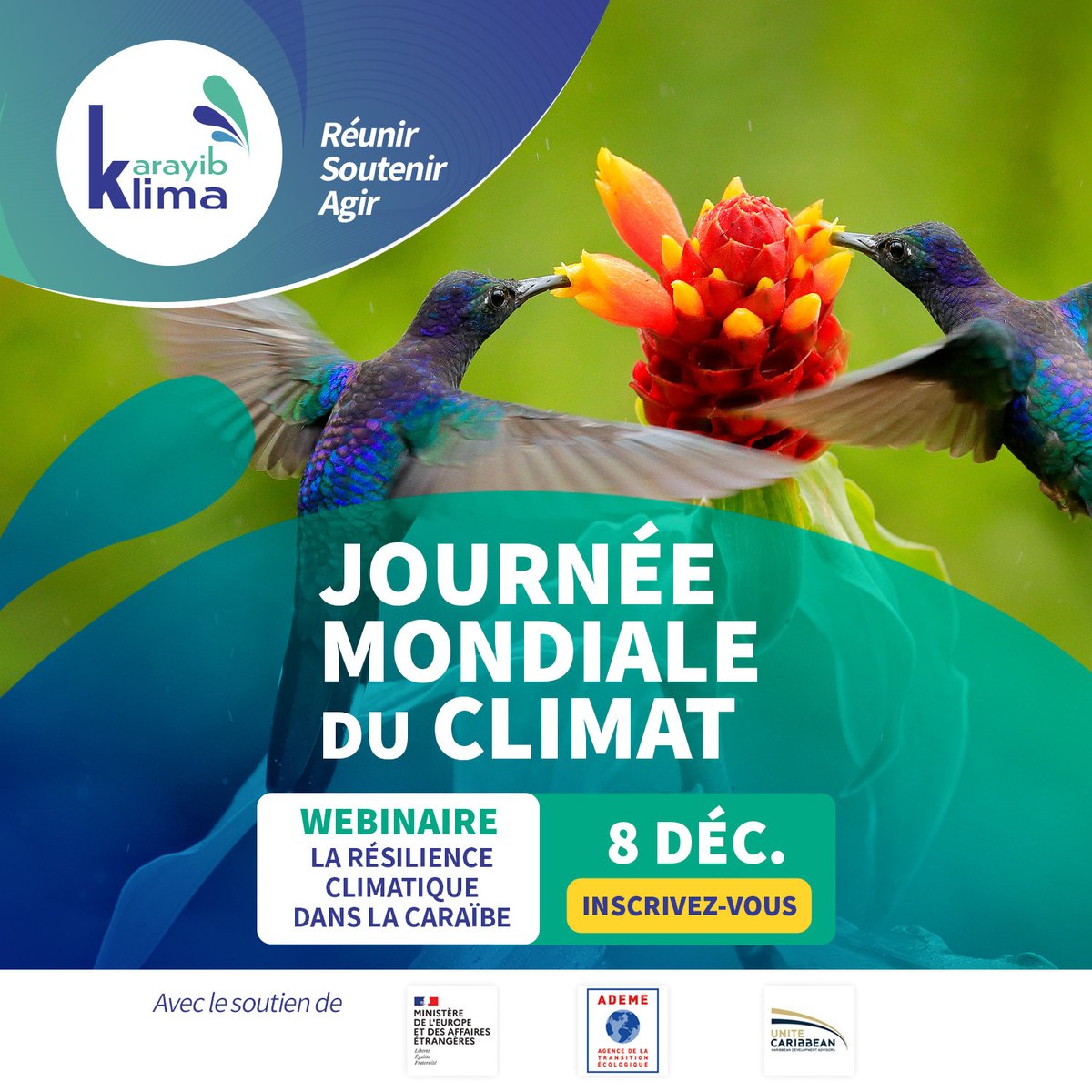KarayibKlima's tweet photo. Join our one day special webinar on climate resilience on December 8th! More info and register here >> https://t.co/Iqgw8tvFYM #resilience #SDGs #Caribbean https://t.co/scCEb6Ssei