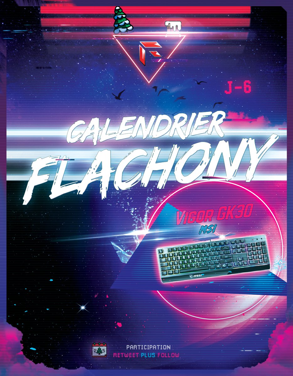 Flachony's tweet photo. 🎅#GIVEAWAY #CLAVIER🎅
Conditions :
🔁RT+like
✅Follow twitter
🎮Identifie un pote 

https://t.co/ndhCzuLIJN

TAS : 20/12 https://t.co/MQRabut9CS