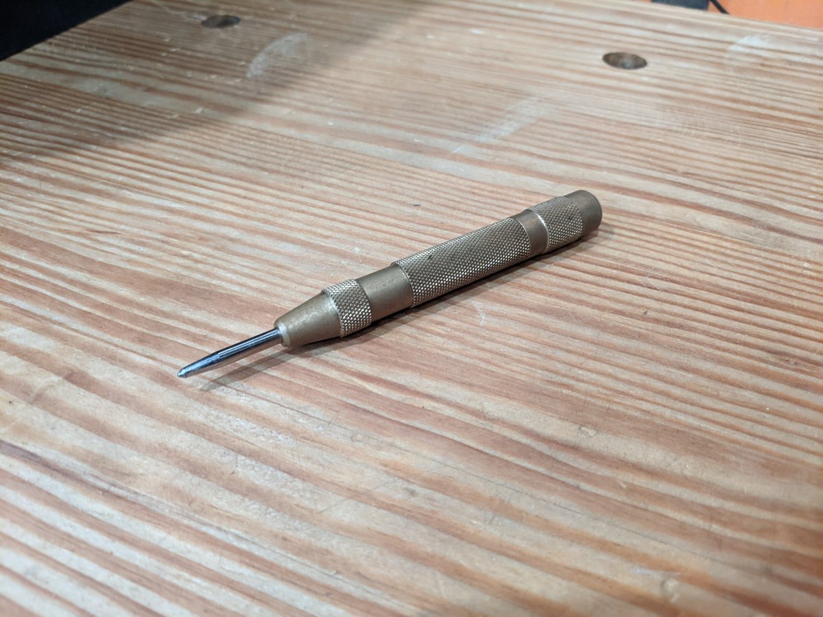 I included this center punch because I had it, but between the awl and the dividers I don't need it, I'd leave it out next time.I will haven't built enough staked furniture with this Veritas low-angle spokeshave to have an opinion on it.
